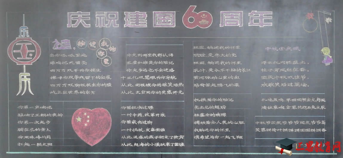 國(guó)慶節(jié)黑板報(bào)