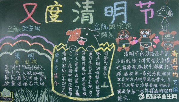 緬懷革命先烈黑板報圖片