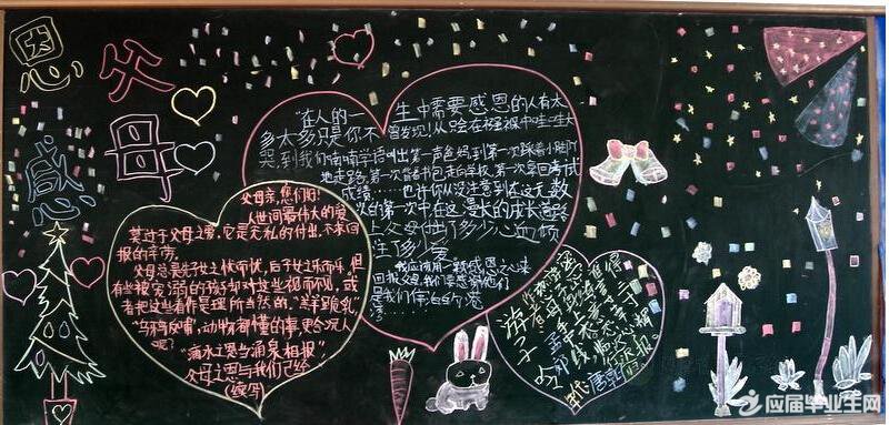 中學父親節黑板報大全