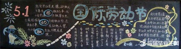 二年級勞動節(jié)黑板報