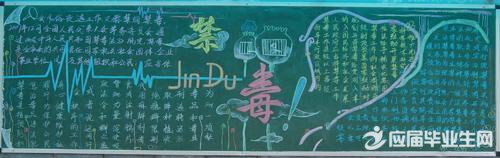 中學(xué)關(guān)于禁毒的黑板報(bào)文字資料
