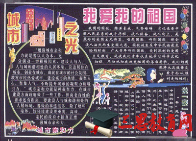 國慶節(jié)手抄報版面設(shè)計圖5