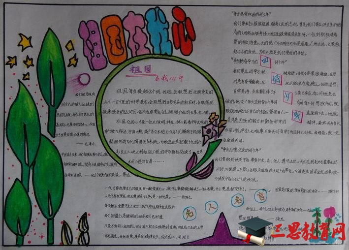 國慶節手抄報圖片（25）