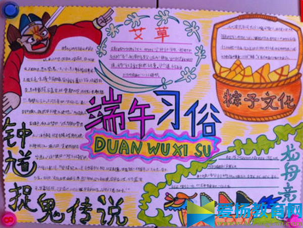端午節(jié)手抄報圖片