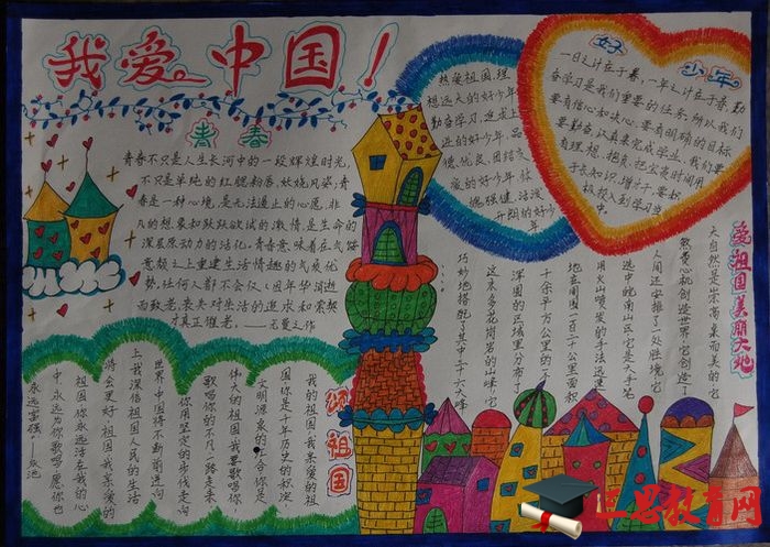 國慶節(jié)手抄報(bào)圖片大全