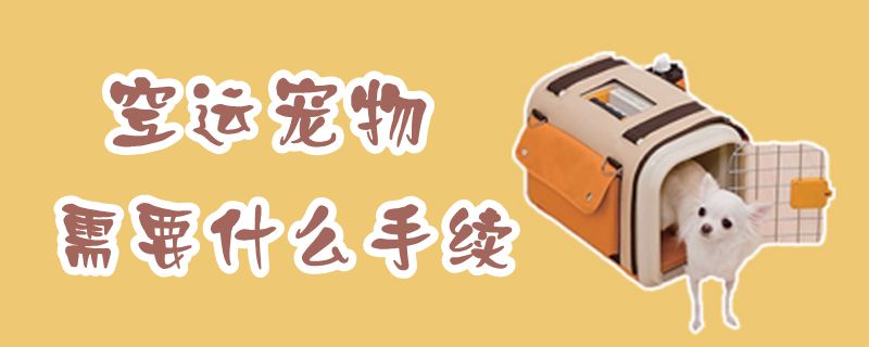 空運(yùn)寵物需要什么手續(xù)